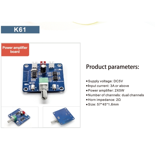 Amplifier Board Model No.K61